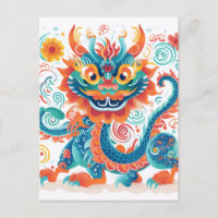 Cartoon Chinese Dragon