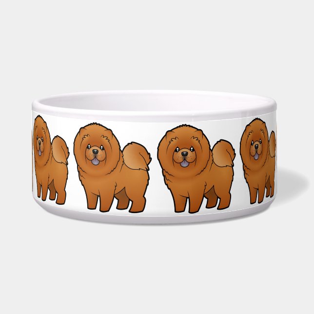 Cartoon Chow Chow (Front)