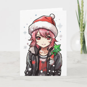 cartoon christmas card