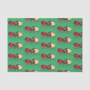 Cartoon Christmas Ornaments Tissue Paper