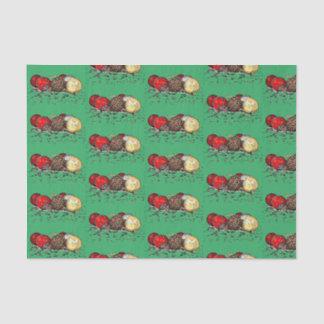 Cartoon Christmas Ornaments Tissue Paper