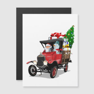 Cartoon Christmas truck