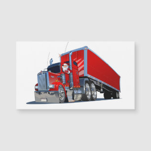 Cartoon Christmas truck
