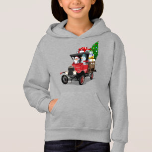 Cartoon Christmas truck