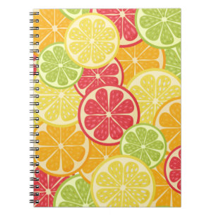 Cartoon Citrus Notebook