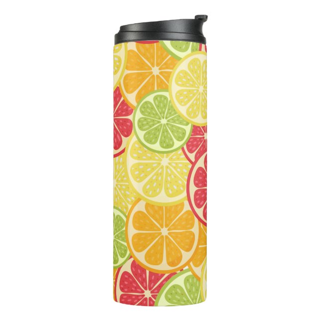 Cartoon Citrus    Thermal Tumbler (Rotated Left)