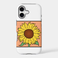 Cartoon Clip Art Garden Summer Sunflower Flower