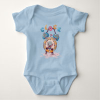 Cartoon Clock | Baby Bodysuit