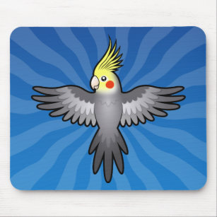 Cockatiels Mouse Pads | Zazzle AU