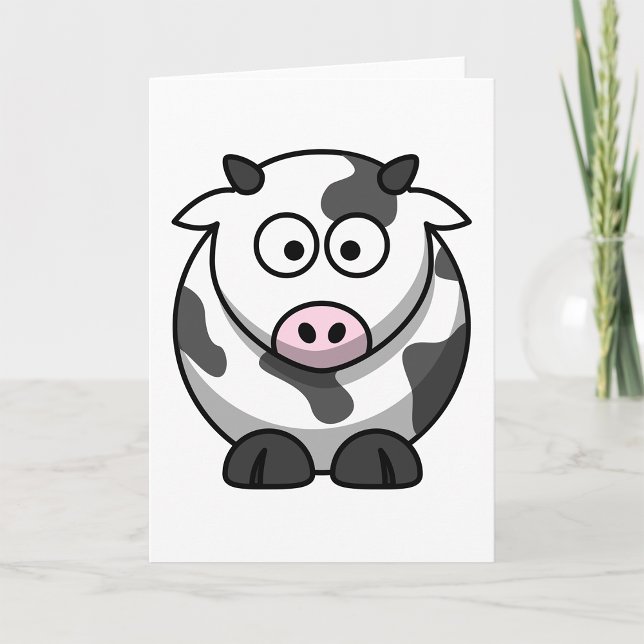 Cartoon Cow Greeting Cards (Creator Uploaded)