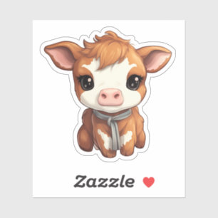 Cartoon cow illustration