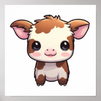 Cartoon cow illustration