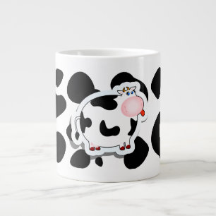 Cartoon cow, mug