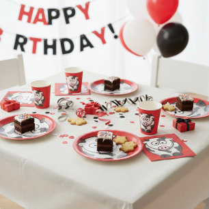 Cartoon Cow Paper Plates