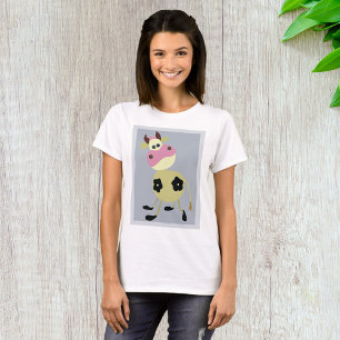 Cartoon Cow T-Shirt