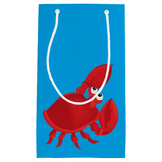 Cartoon crab small gift bag (Front)