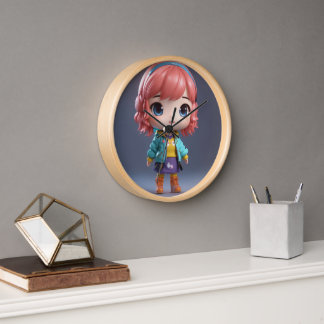 "Cartoon Craze: Limited Edition  Clock
