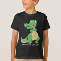 Cartoon Crocodile T-Shirt