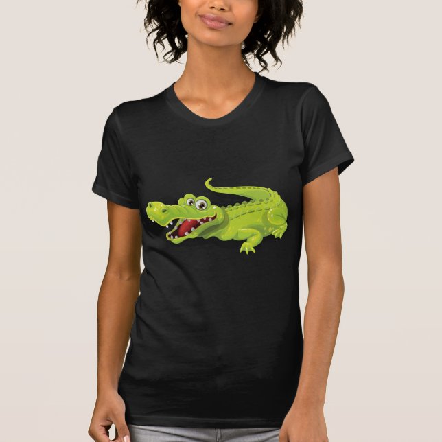 Cartoon Crocodile T-Shirt (Front)