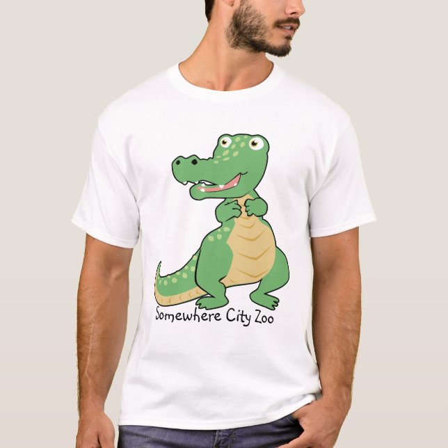 Cartoon Crocodile T-Shirt (Front)