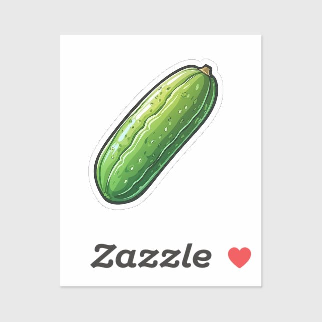 Cartoon cucumber (Sheet)