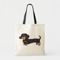 Cartoon Dachshund (smooth coat)