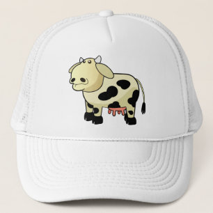 Cartoon Dairy Cow Cap