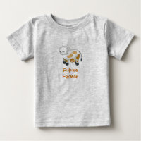 Cartoon Dairy Cow T-shirt