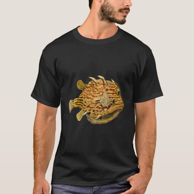 Cartoon Deep Sea Creature T-Shirt (Front)