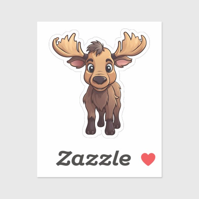 Cartoon deer illustration (Sheet)