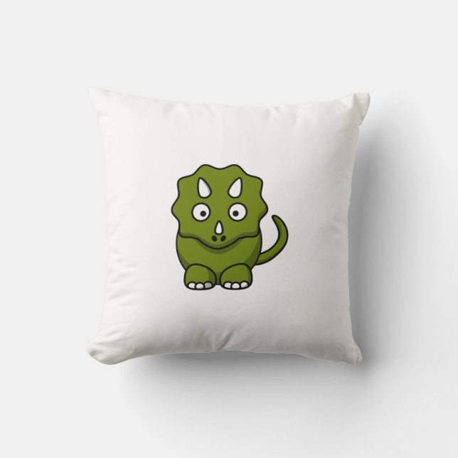 Cartoon Dinosaur Cushion (Front)