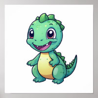 Cartoon dinosaur illustration