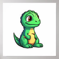 Cartoon dinosaur illustration