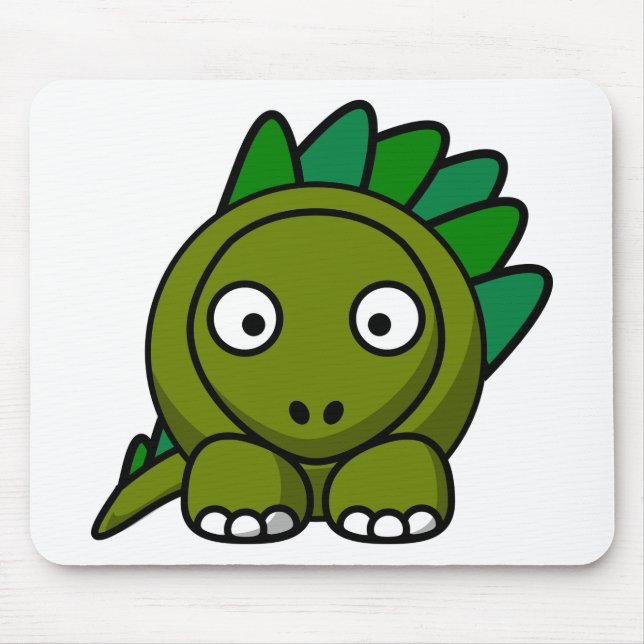 Cartoon Dinosaur Mouse Pad (Front)