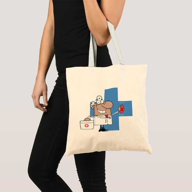 Cartoon Doctor with Phone and Medical Bag (Creator Uploaded)