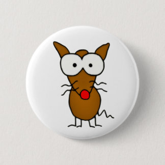 Cartoon Dog 6 Cm Round Badge