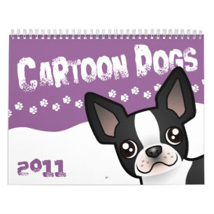 Cartoon Dog Breeds 2011 Calendar