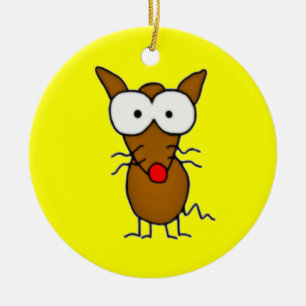 Cartoon Dog Ceramic Ornament