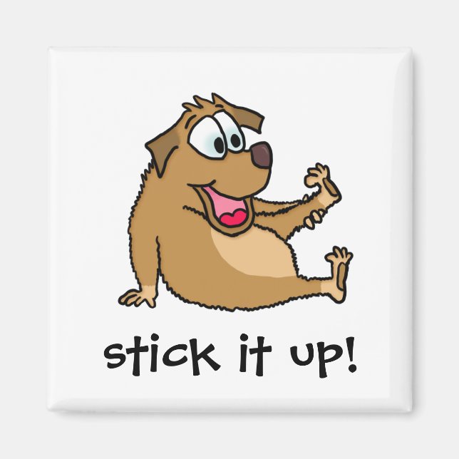 Cartoon Dog Magnet (Front)