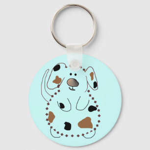 Cartoon Dog Tshirts and Gifts Key Ring