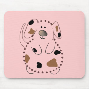 Cartoon Dog Tshirts and Gifts Mouse Pad