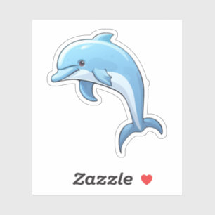 Cartoon dolphin illustration