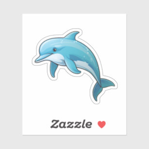 Cartoon dolphin illustration