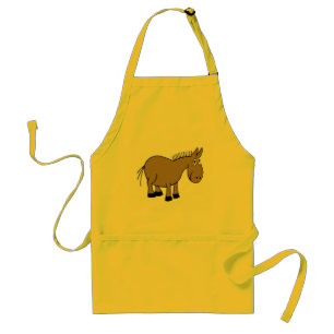 Cartoon Donkey Standard Apron