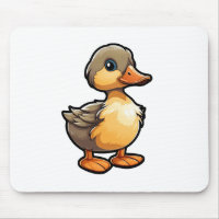 Cartoon duck illustration
