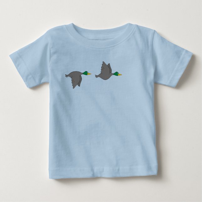 Cartoon Ducks - Critter Baby T-Shirt (Front)