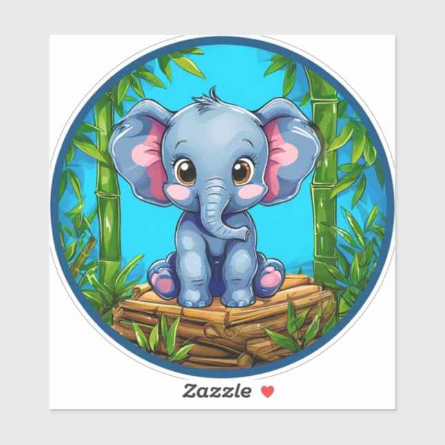 Cartoon Elephant (Sheet)