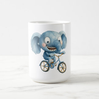 Cartoon elephant, Animal illustration Coffee Mug