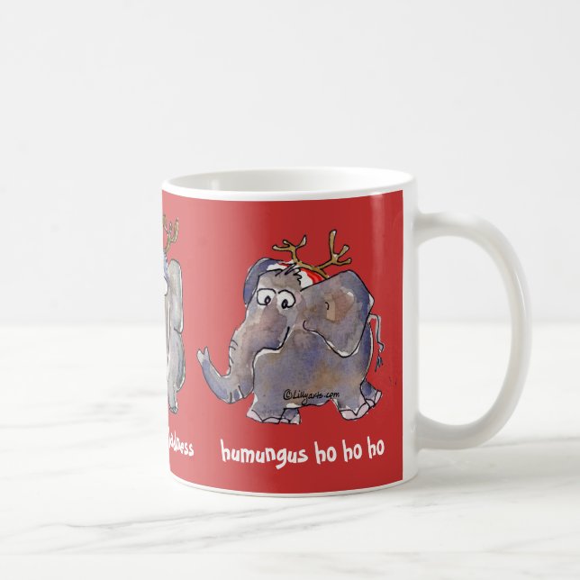 Cartoon Elephant Mug (Right)