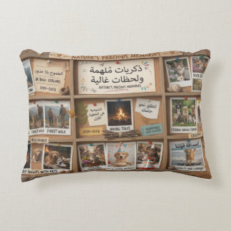 Cartoon Explorer Memory Box Design Decorative Cushion
